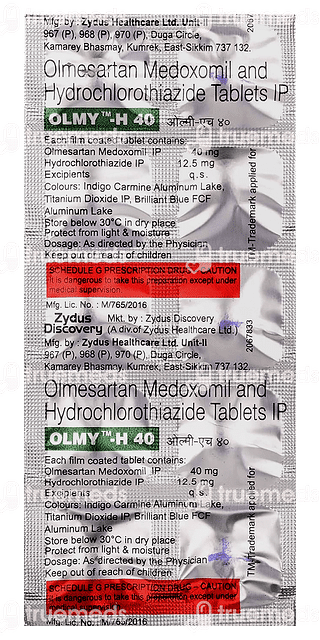 Olmy H 40/12.5 MG Tablet 10