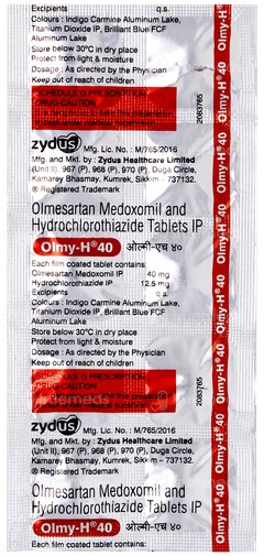 Olmy H 40 Tablet 10