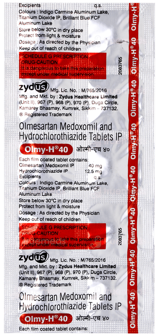 Olmy H 40 Tablet 10