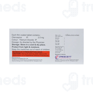 Olpin 2.5 MG Tablet 10