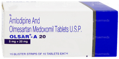 Olsar A 20 Tablet 10 Olsar A 20 Tablet 10