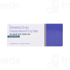Olsar Ch 20/6.25 Tablet 10 Olsar Ch 20/6.25 Tablet 10