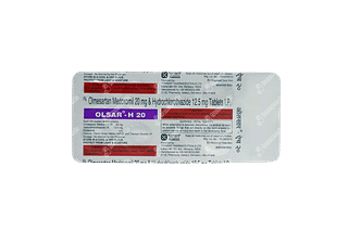 Olsar H 20/12.5 MG Tablet 10