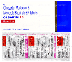 Olsar M 25 Tablet 10