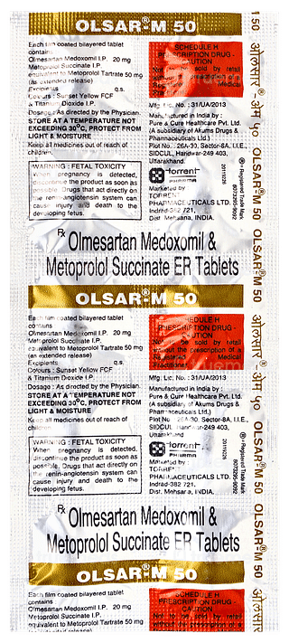 Olsar M 50 Tablet 10
