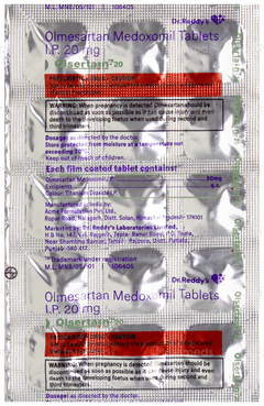 Olsertain 20 Tablet 15 Olsertain 20 Tablet 15