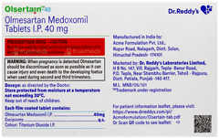 Olsertain 40 Tablet 15 Olsertain 40 Tablet 15