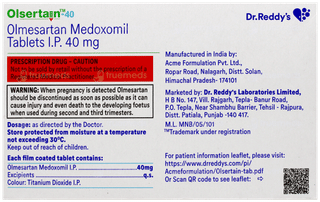 Olsertain 40 Tablet 15