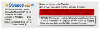 Olvance Am 40 Tablet 10