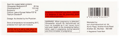 Olvance Ct 40 Tablet 10 Olvance Ct 40 Tablet 10