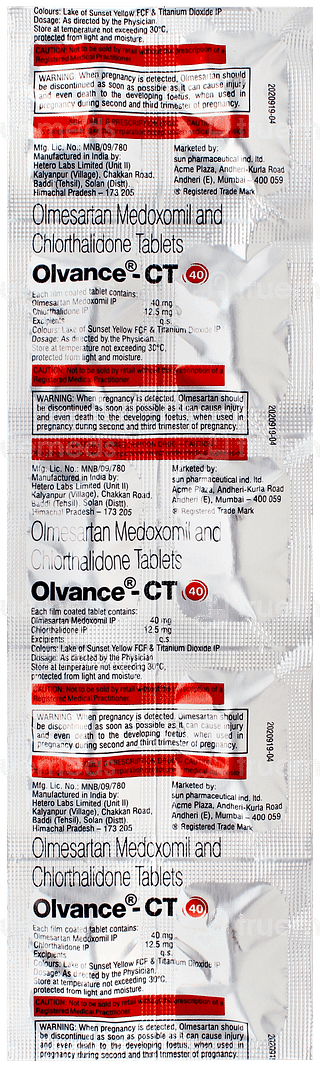 Olvance Ct 40 Tablet 10