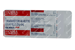 Olvas Am 20/5 MG Tablet 10