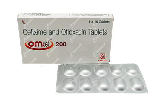 Omcef 200/200 MG Tablet 10