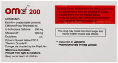 Omcef 200 Tablet 10 Omcef 200 Tablet 10