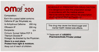 Omcef 200 Tablet 10