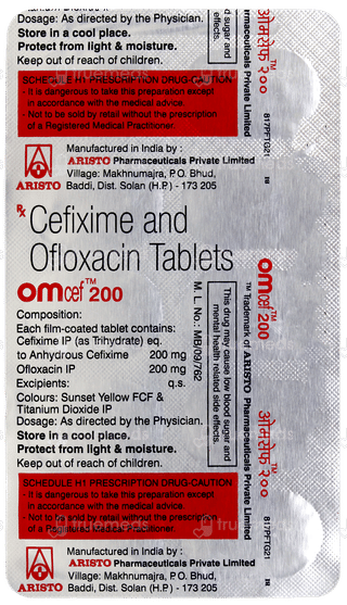 Omcef 200 Tablet 10