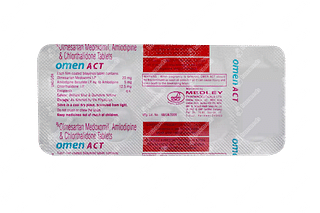 Omen Act 20/5/12.5 MG Tablet 10