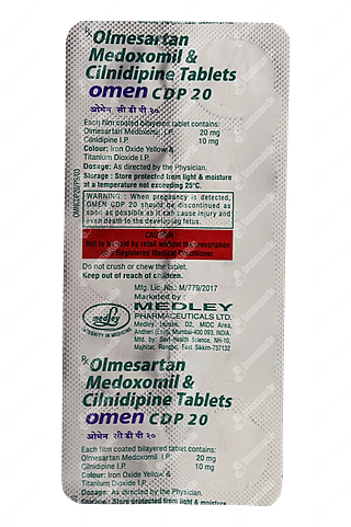 Omen Cdp 20/10 MG Tablet 10