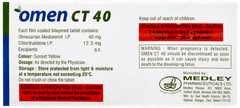 Omen Ct 40 Tablet 10 Omen Ct 40 Tablet 10