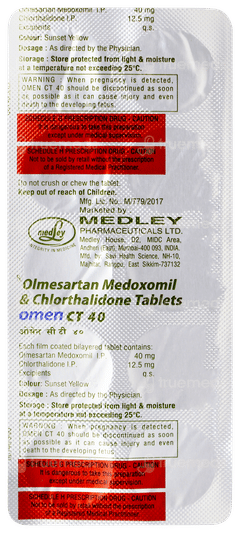 Omen Ct 40 Tablet 10 Omen Ct 40 Tablet 10