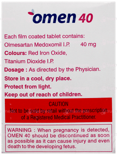 Omen 40 Tablet 10 Omen 40 Tablet 10