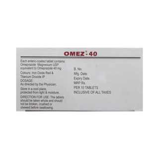 Omez 40 Tablet 10
