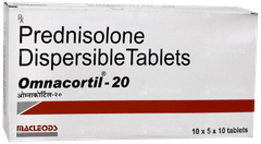 Omnacortil 20 Tablet 10 Omnacortil 20 Tablet 10
