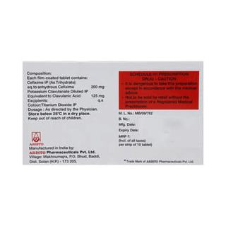 Omnicef O Cv 200 Tablet 10