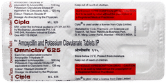 Omniclav 625 Tablet 6 Omniclav 625 Tablet 6