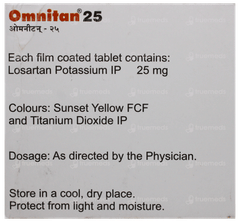 Omnitan 25 Tablet 15 Omnitan 25 Tablet 15