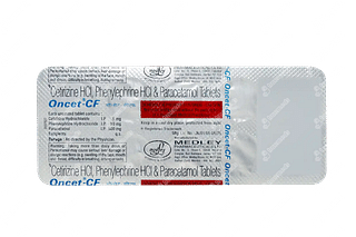 Oncet Cf 5/500/10 MG Tablet 10