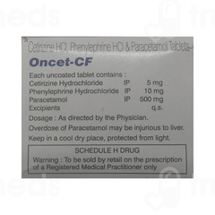 Oncet Cf Tablet 10