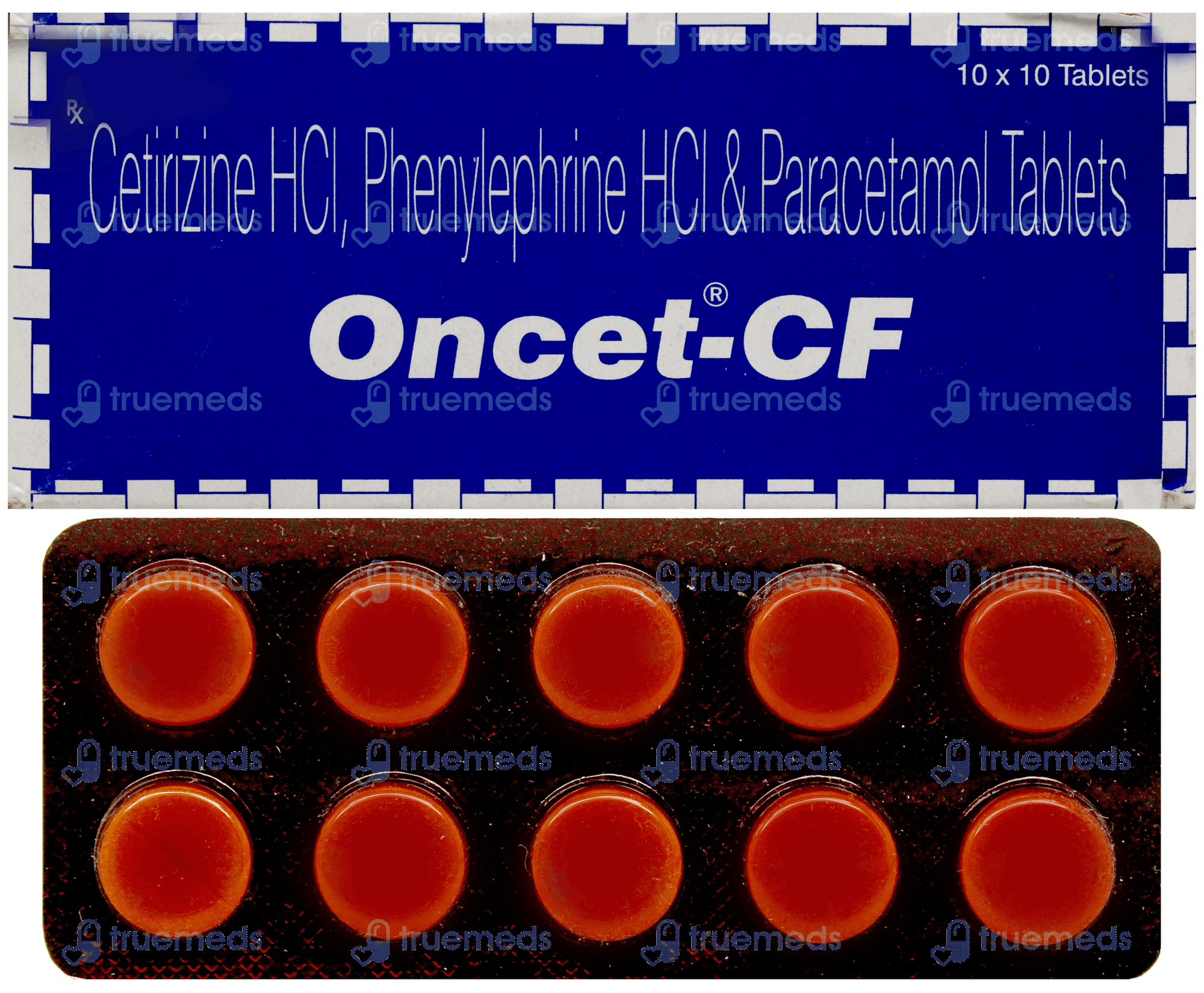 Oncet Cf Tablet – Cough & Cold Relief