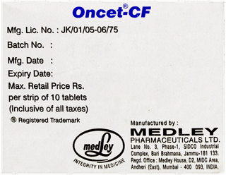 Oncet Cf Tablet 10