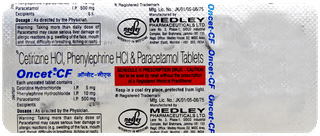 Oncet Cf Tablet 10