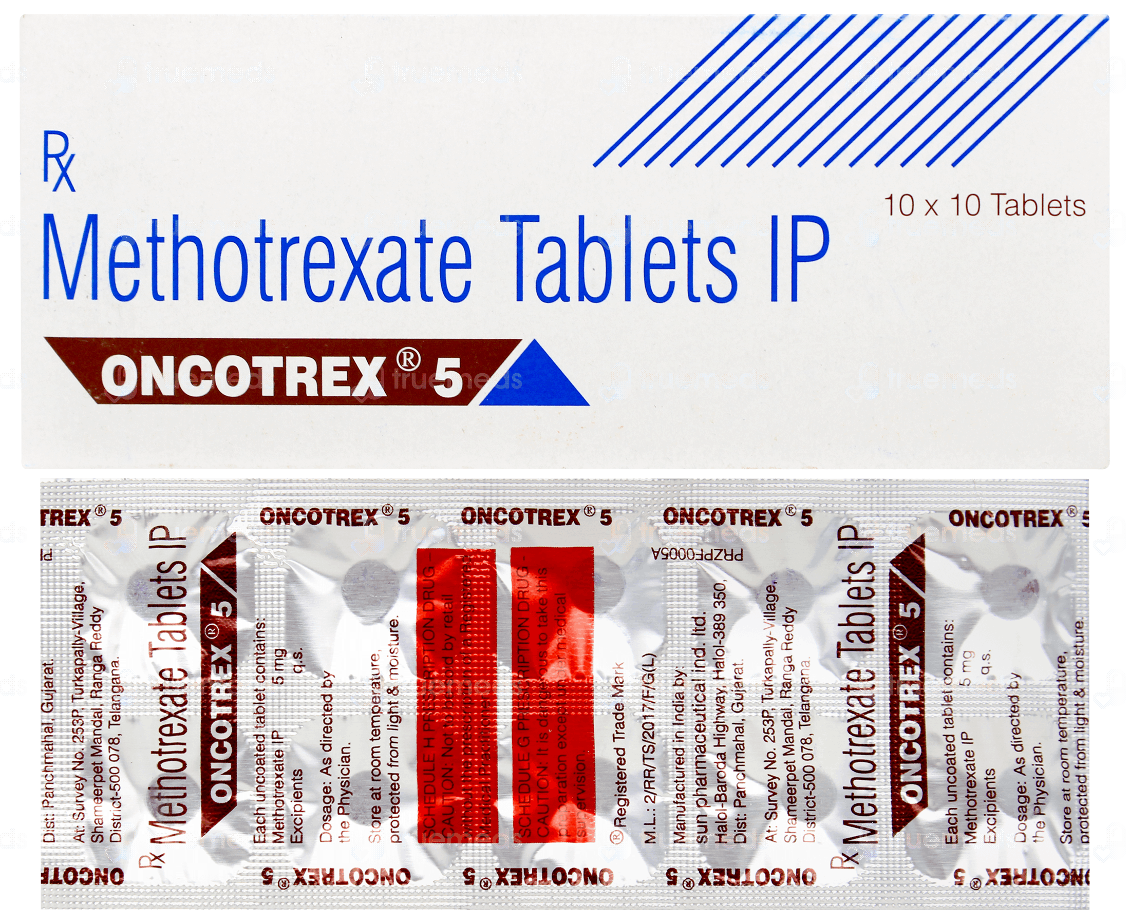 Oncotrex 5 MG | Order Oncotrex 5 MG Tablet Online at Truemeds