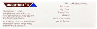 Oncotrex 5 Tablet 10