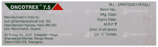 Oncotrex 7.5 Tablet 10