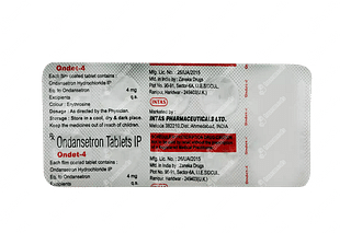 Ondet 4 MG Tablet 10