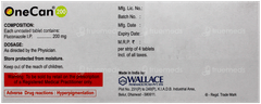 Onecan 200 Tablet 4 Onecan 200 Tablet 4