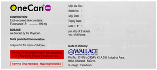 Onecan 400 Tablet 2