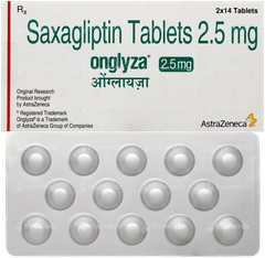 Onglyza 2.5mg Tablet 14 Onglyza 2.5mg Tablet 14