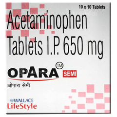 Opara Semi 650 Mg Tablet 10