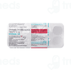Opiprime 100 MG Tablet 10 Opiprime 100 MG Tablet 10