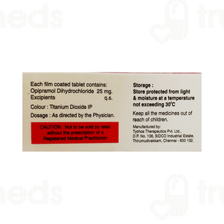 Opirest 25 MG Tablet 10