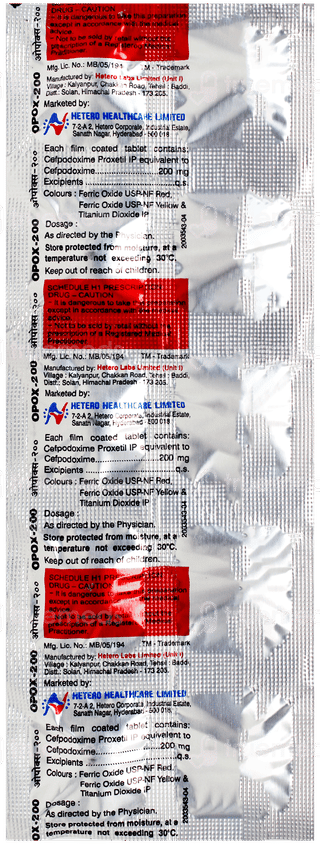 Opox 200 Tablet 10
