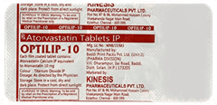 Optilip 10 Mg Tablet 10 Optilip 10 Mg Tablet 10