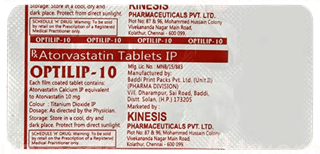 Optilip 10 Mg Tablet 10