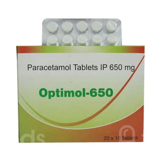 Optimol 650 MG Tablet 10