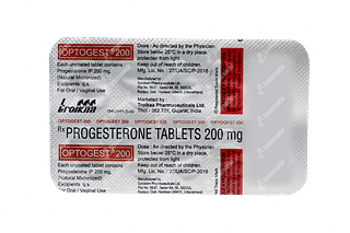 Optogest 200 MG Tablet 10